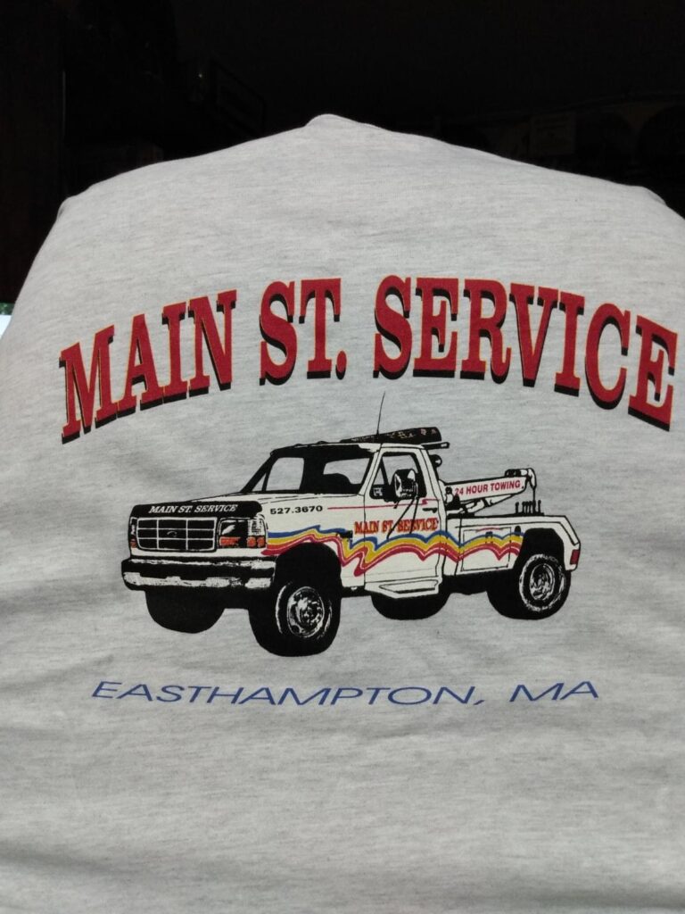 Main St. Service T-shirt Design