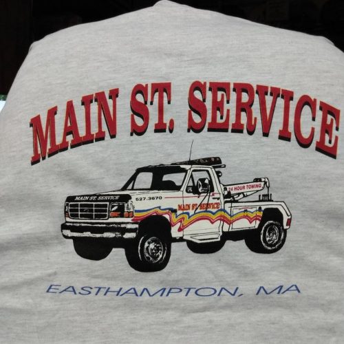 Main St. Service T-shirt Design